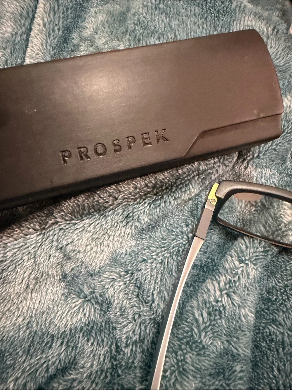 Prospek Black Blue Light Blocking Reading Glasses +3.00